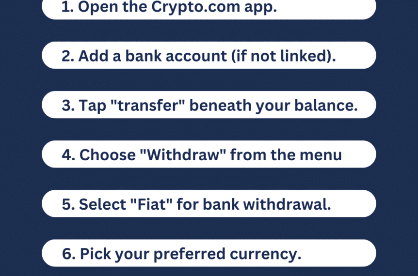 How to Easily Withdraw Your Crypto.com Earnings: A Step-by-Step Guide